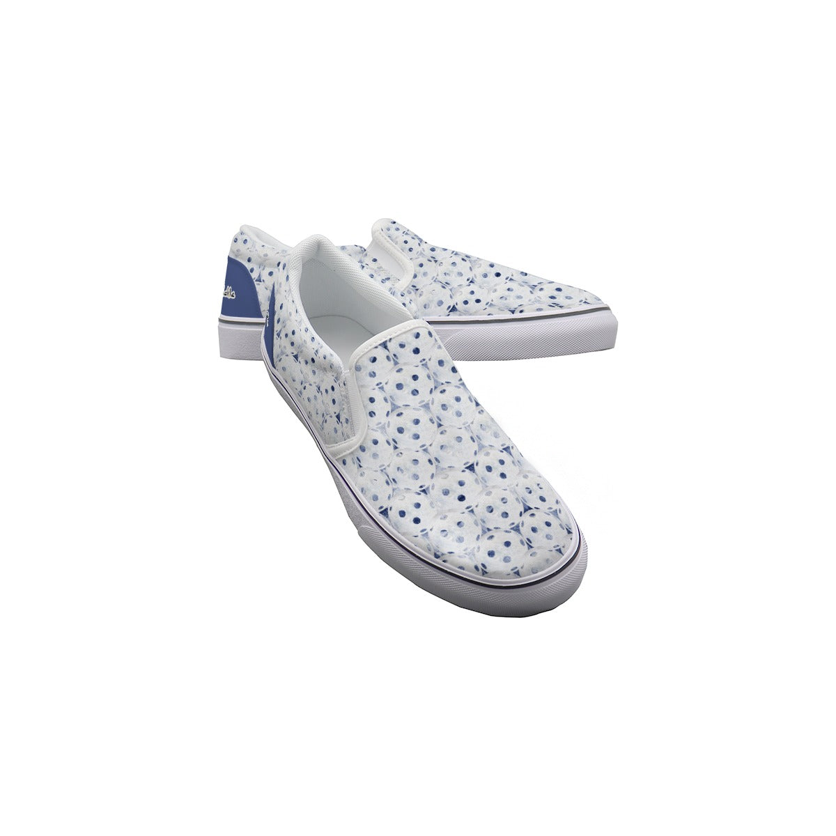 Dizzy Pickle Heidi BW Balls Women's Casual Slip-On Canvas Shoes