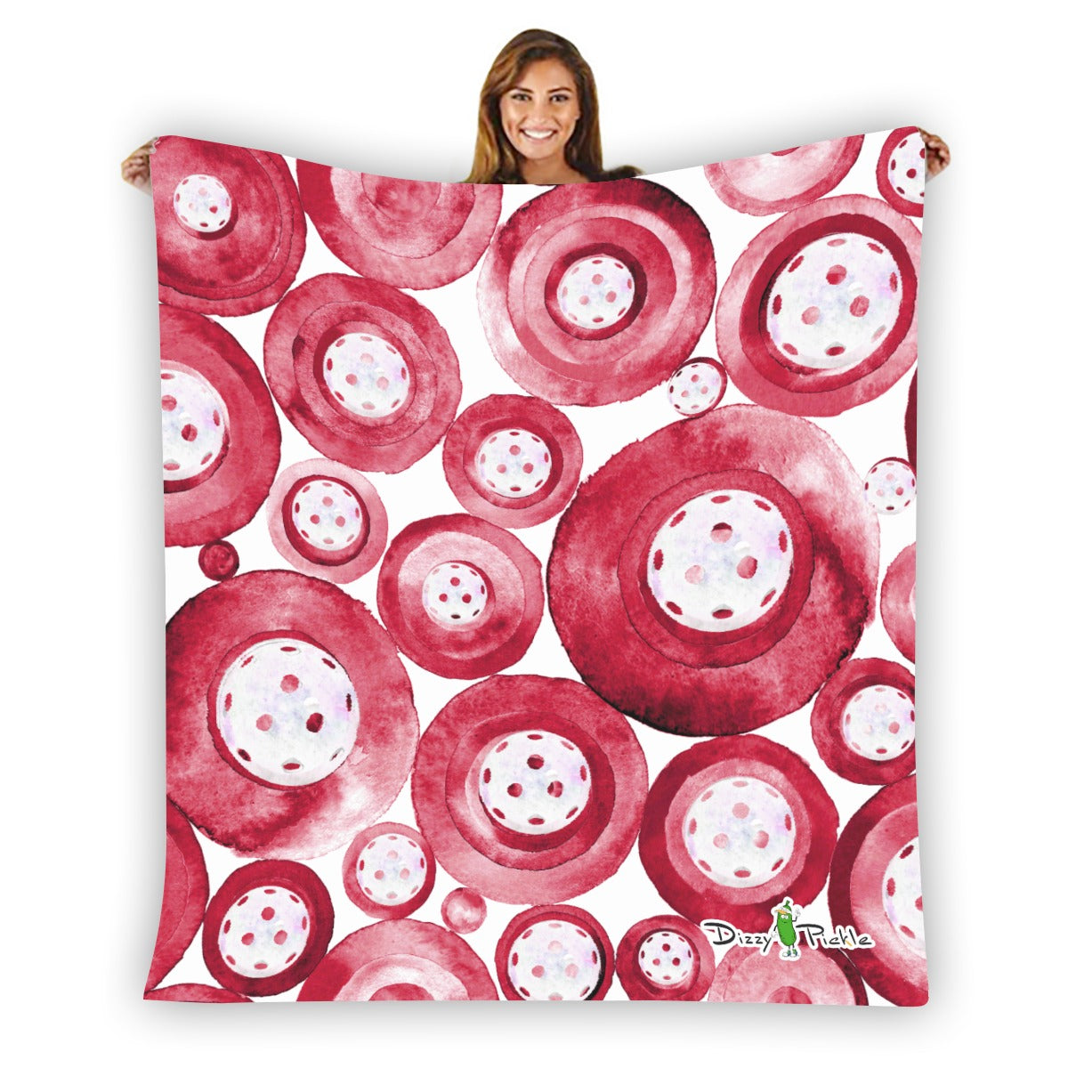 Dizzy Pickle Heidi RW Pickleball Courtside Flannel Blanket