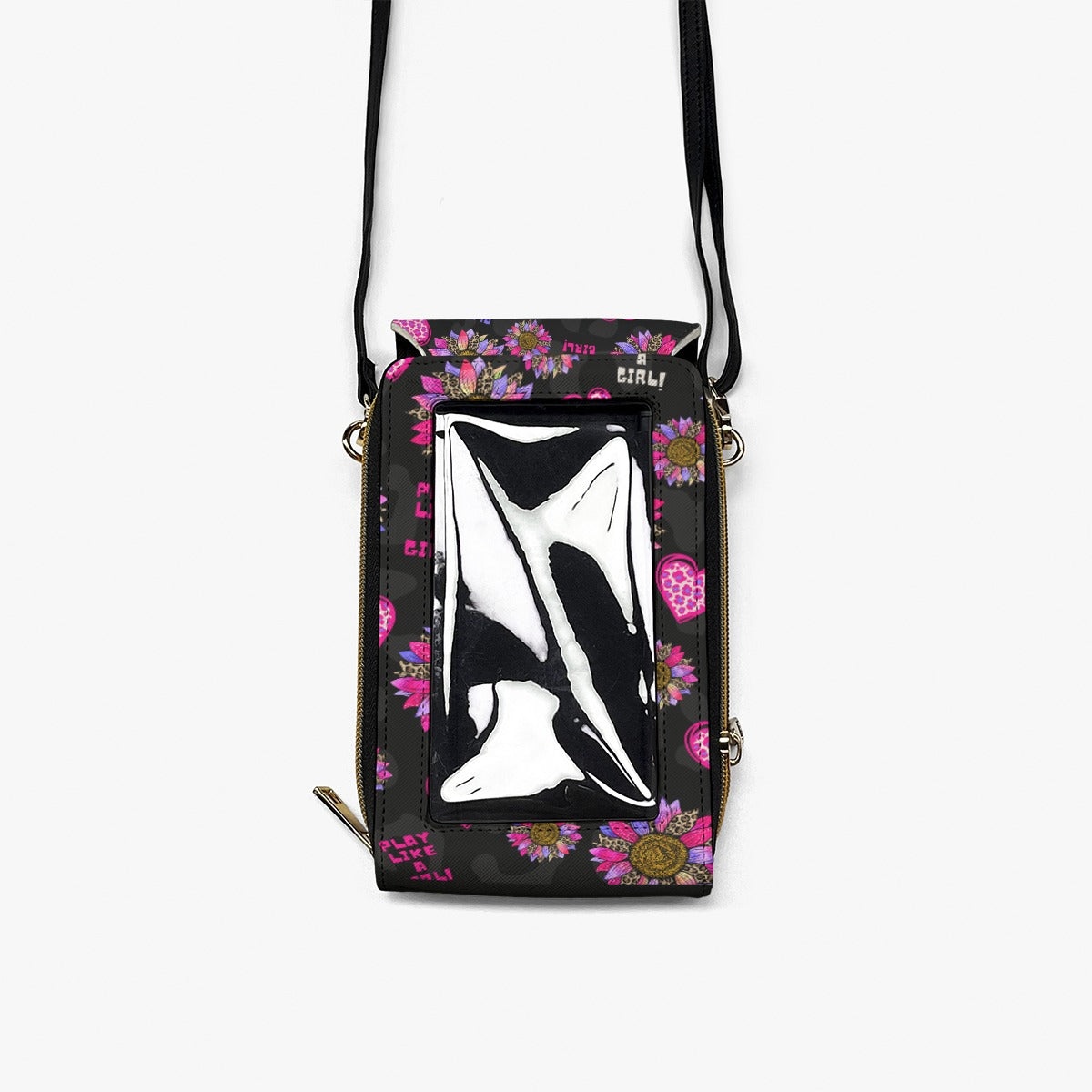 Dizzy Pickle Amber Wild and Free Women's Pickleball Mobile Phone  Crossbody Bag