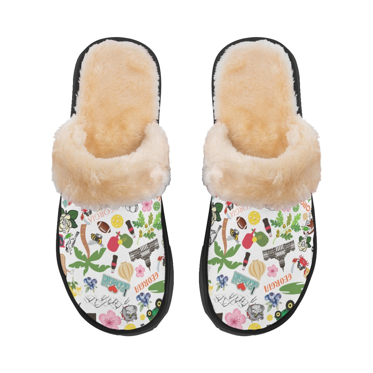 Dizzy Pickle Georgia Women's Pickleball Plush Slippers