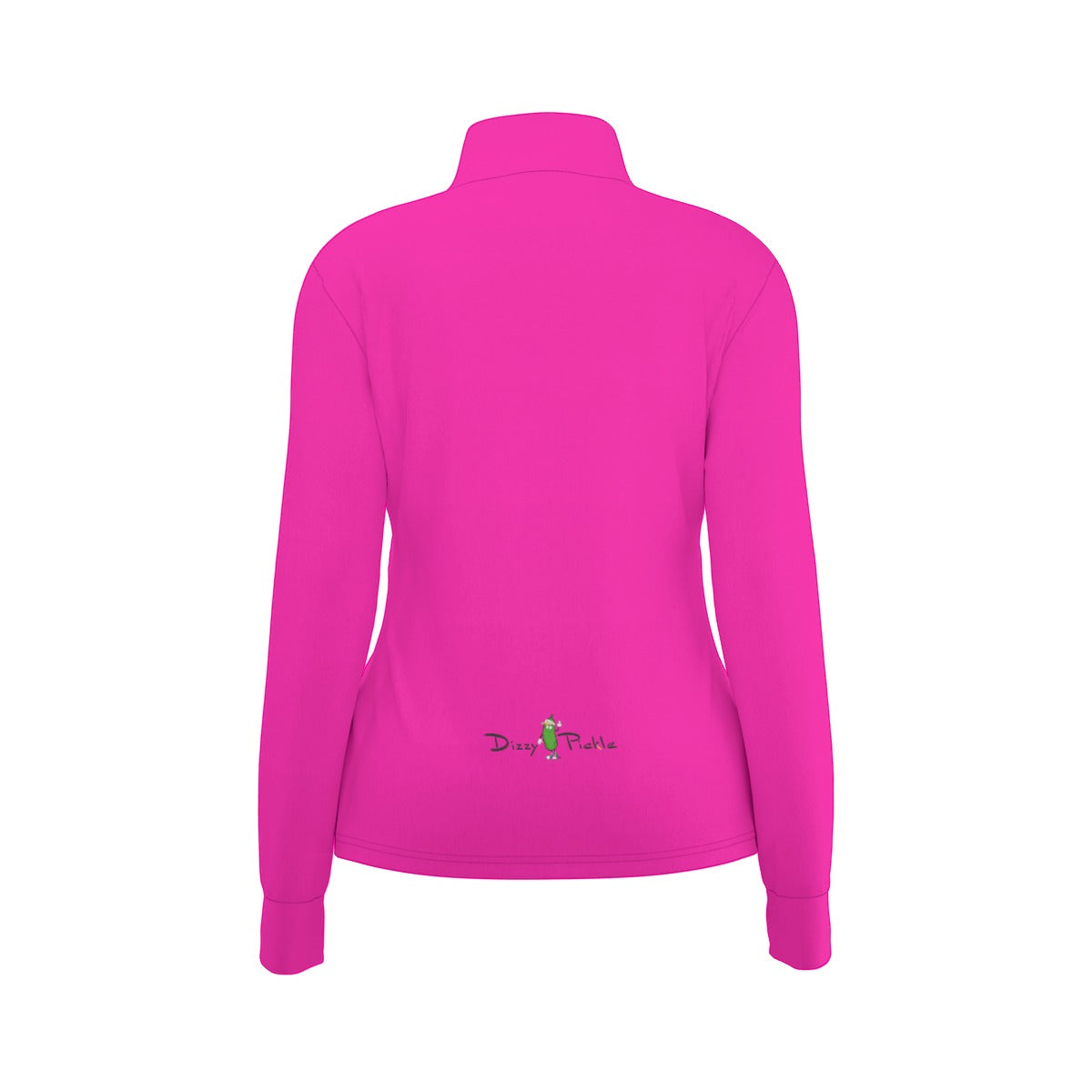 Dizzy Pickle DZY P Classic Hot Pink Women's Pickleball Long Sleeve Thumbhole Jacket