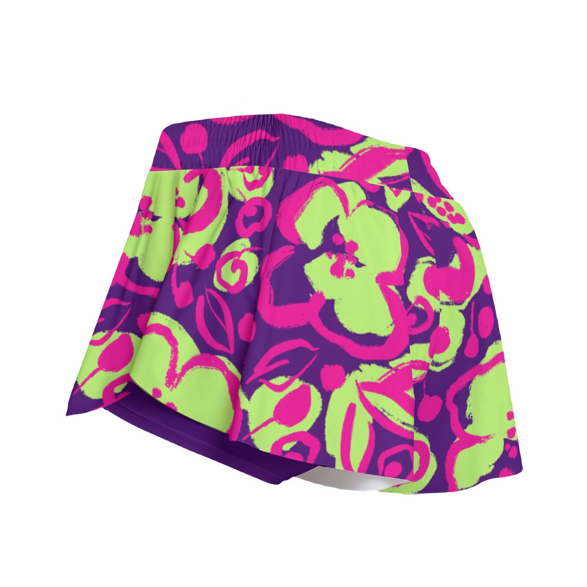 Dizzy Pickle Lesia PPG Blooms Women's Pickleball Sport Culottes with Pockets