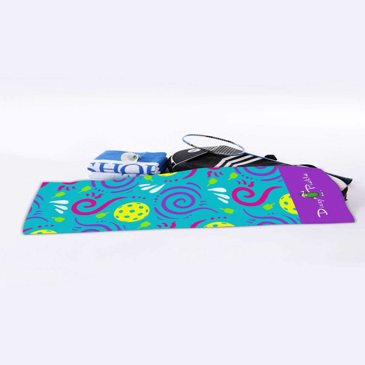 Dizzy Pickle It's Swell Blue Pickleball Cooling Sports Towel