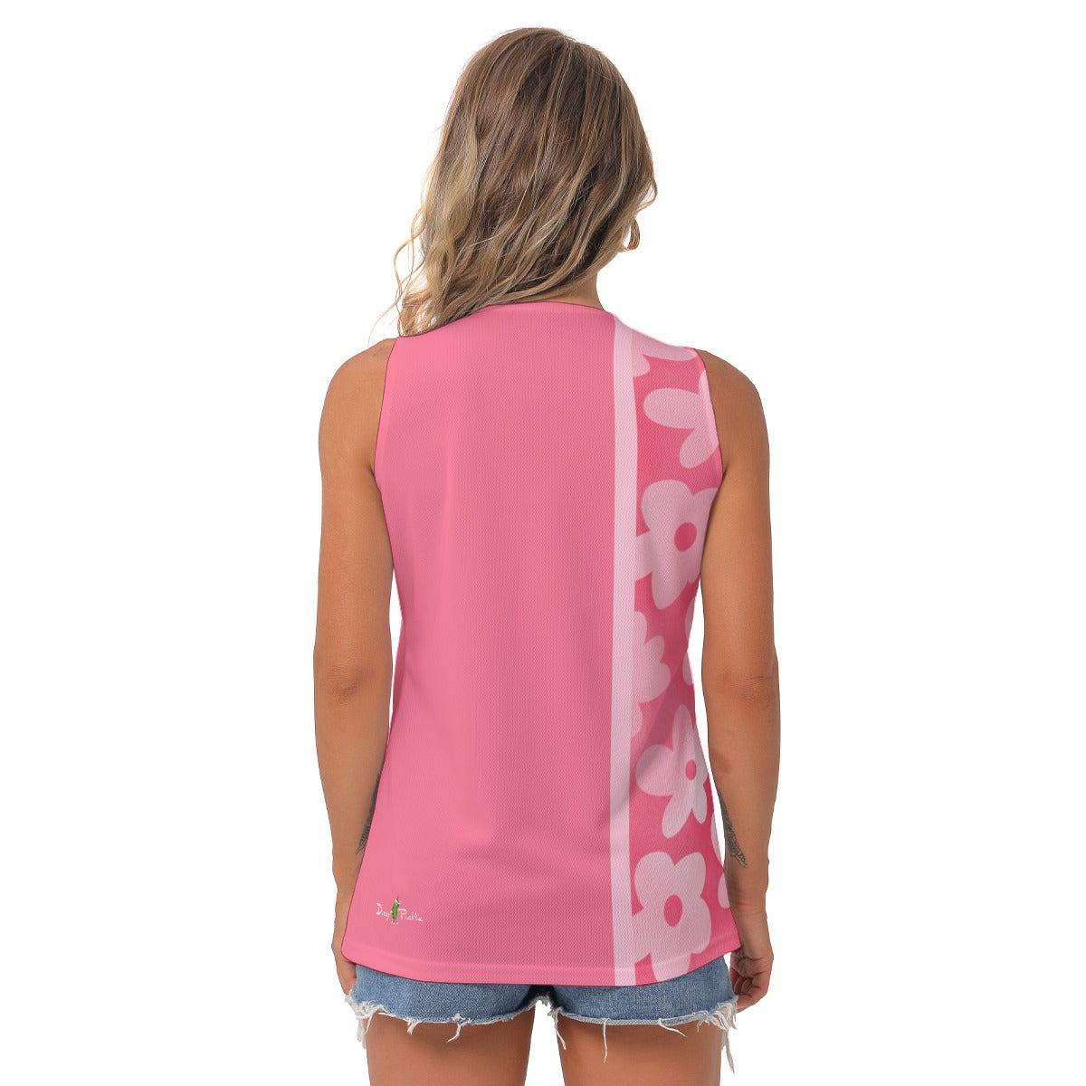 Dizzy Pickle Adleigh Blooms Women's Pickleball Sleeveless V-Neck Top