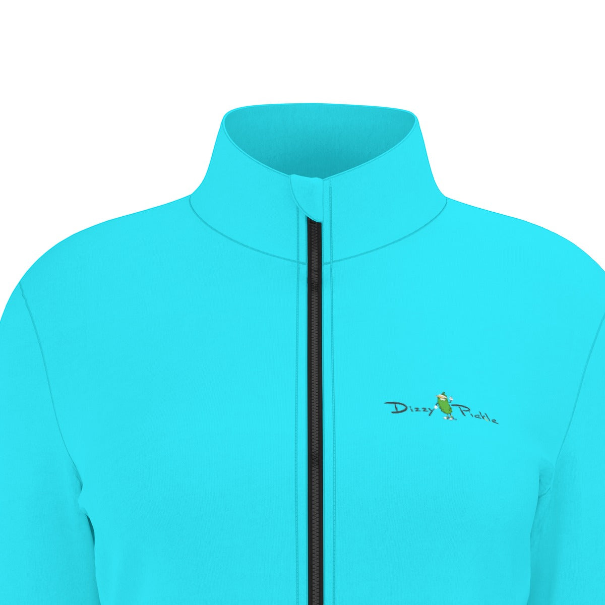 Dizzy Pickle DZY P Classic Bright Blue Women's Pickleball Long Sleeve Thumbhole Jacket