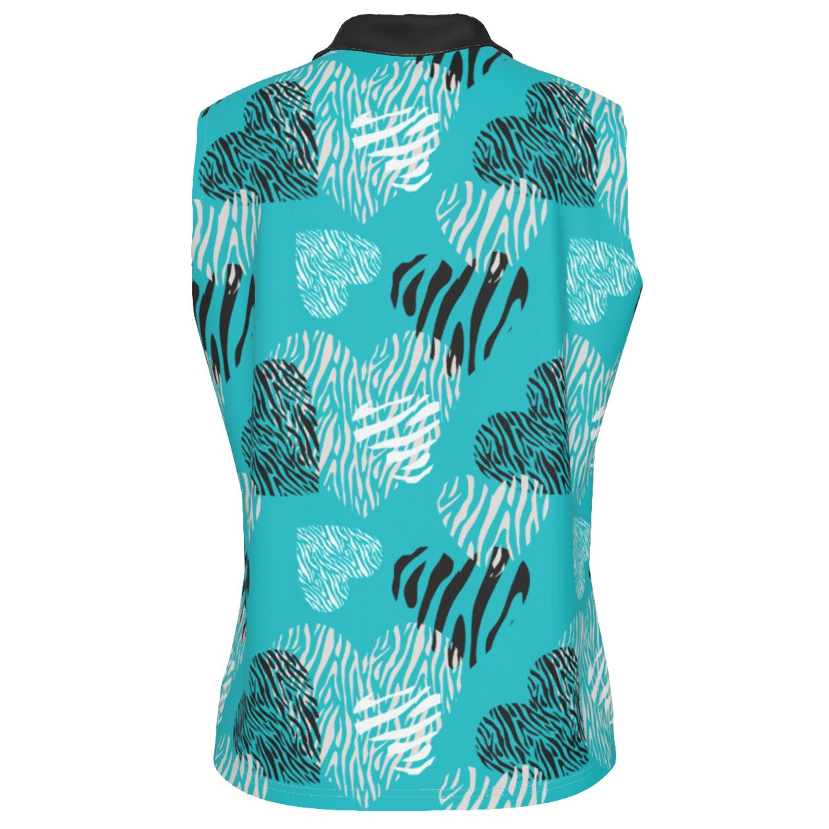 Dizzy Pickle Shelley Turquoise Women's Pickleball Sleeveless Polo Shirt