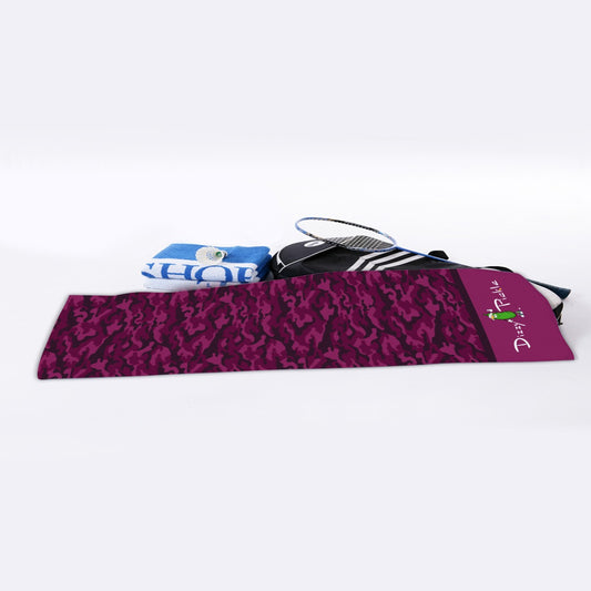 Dizzy Pickle Jan Wine_Pink Pickleball Cooling Sports Towel