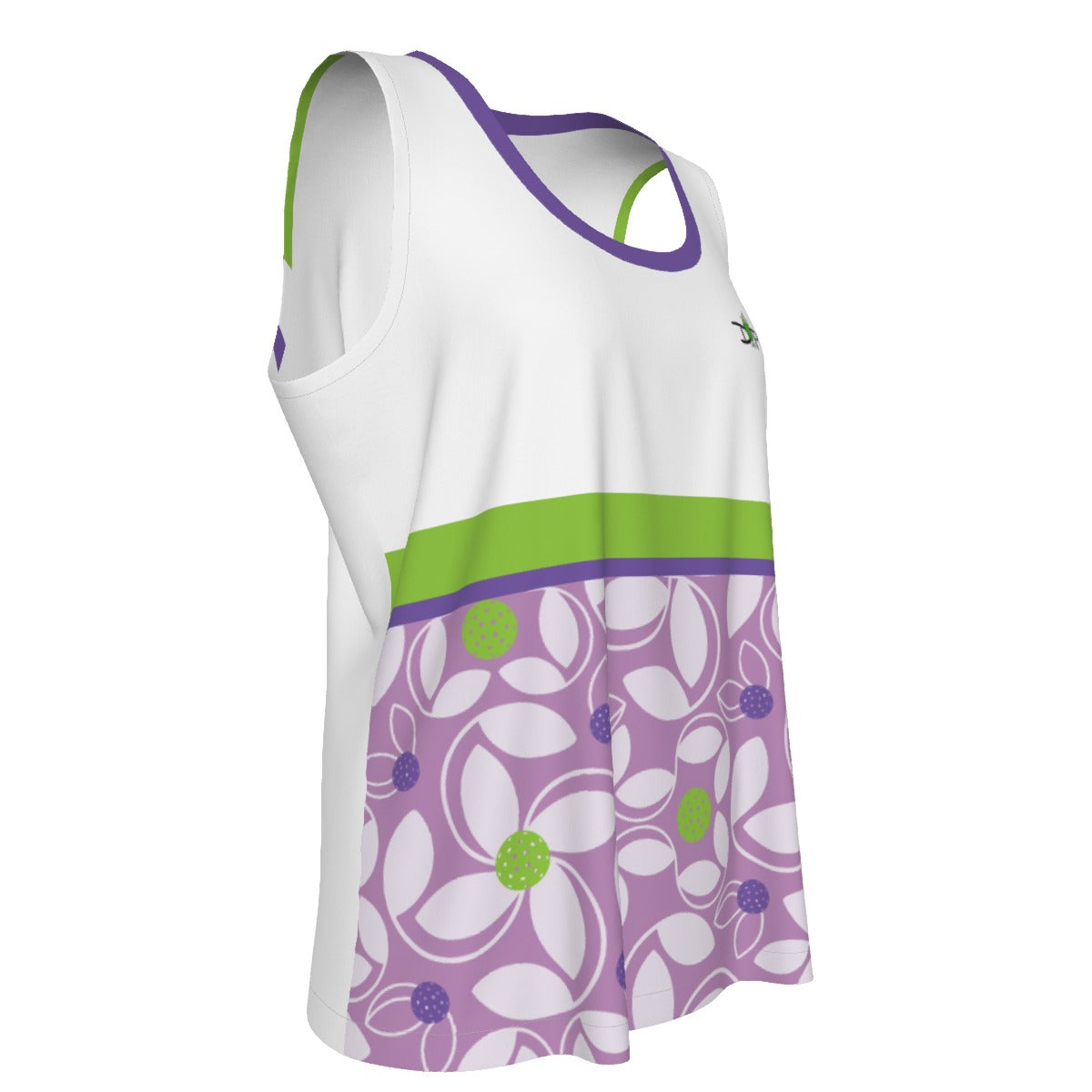 LARGE Dizzy Pickle Beth Women's Pickleball Sports Tank Lavender