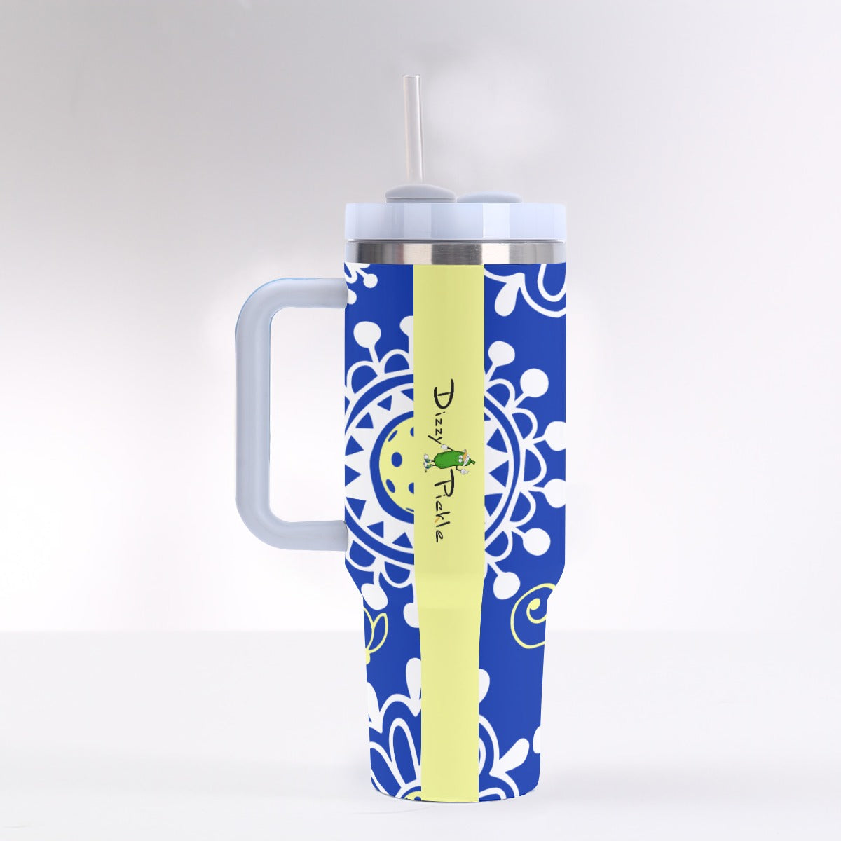 Dizzy Pickle Coming Up Daisies BY 40 oz. Mega Pickleball Insulated Tumbler with Handle