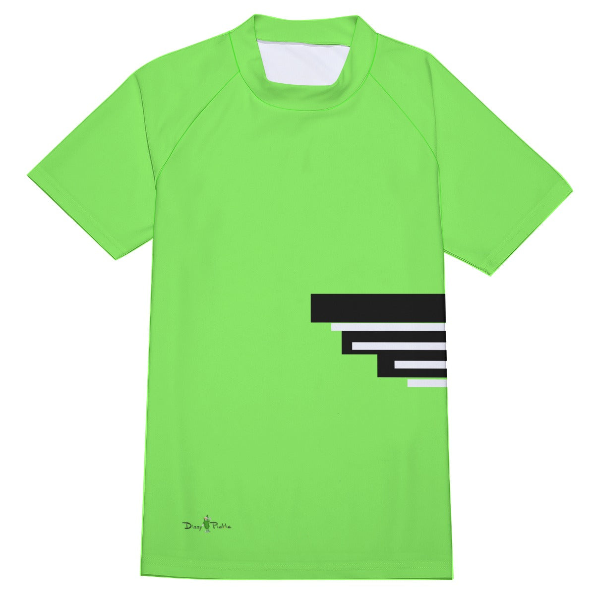 MEDIUM - UNLIMITED - Men's Pickleball Fitted T-Shirt by Dizzy Pickle