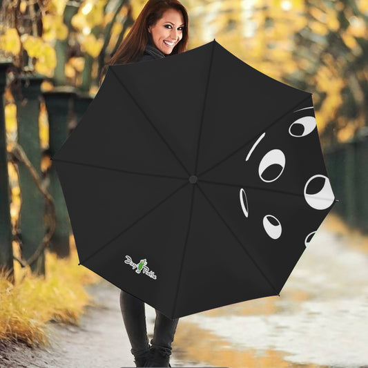 Dizzy Pickle Lisa BW Ball Pickleball Automatic Button Release Umbrella