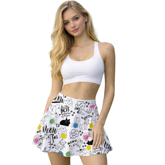 Dizzy Pickle Sassy Women's (16" - 17") Active A-Line Swing Pickleball Skort