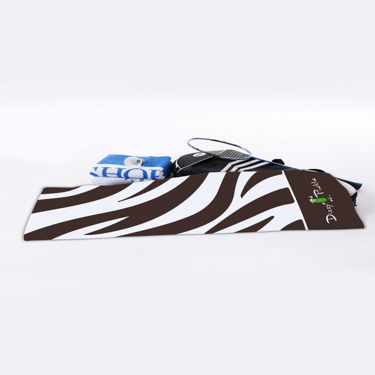 Dizzy Pickle Bridget Saddle Brown Pickleball Cooling Sports Towel