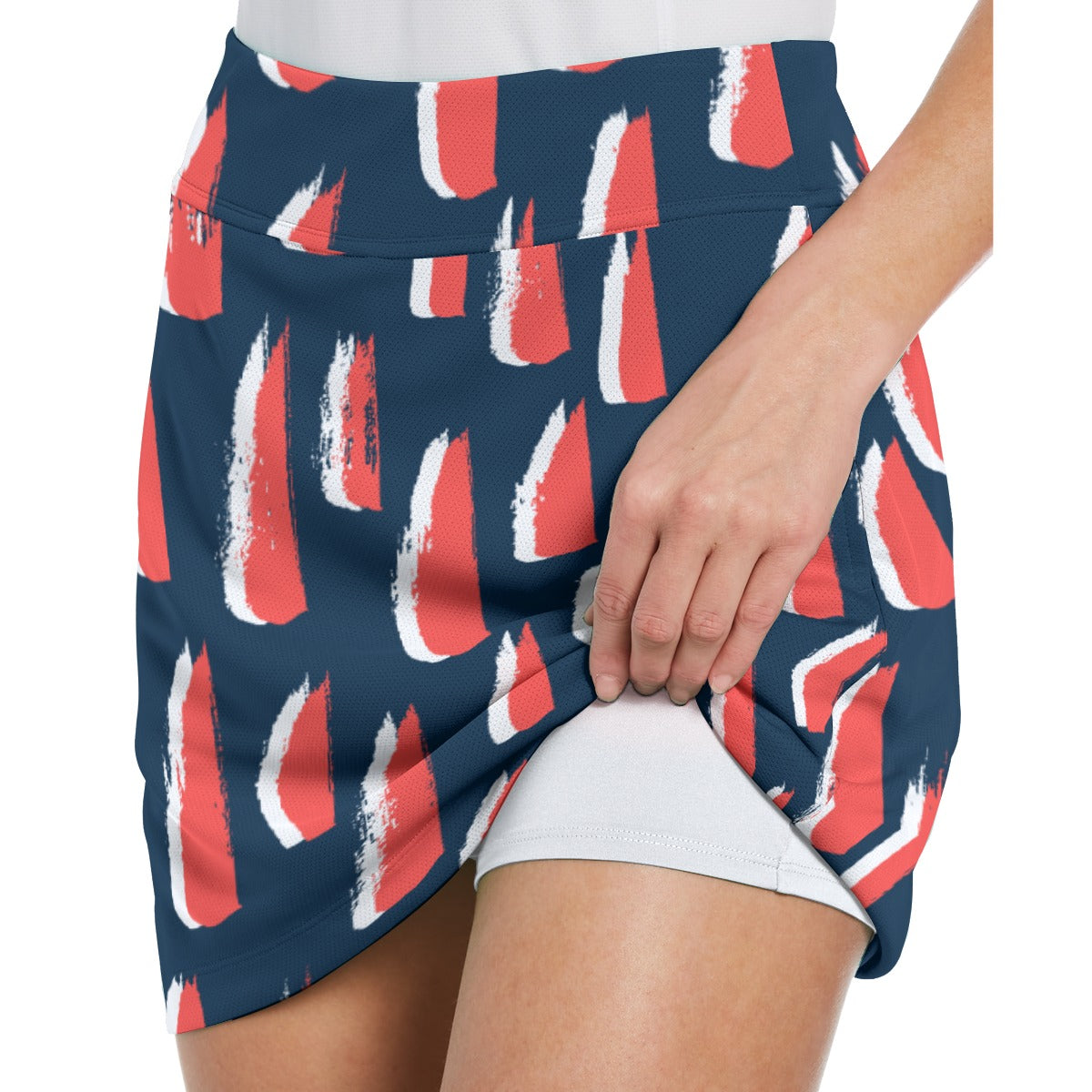 Dizzy Pickle Van Drips Women's 17" Performance Pickleball Skort and Inner Shorts