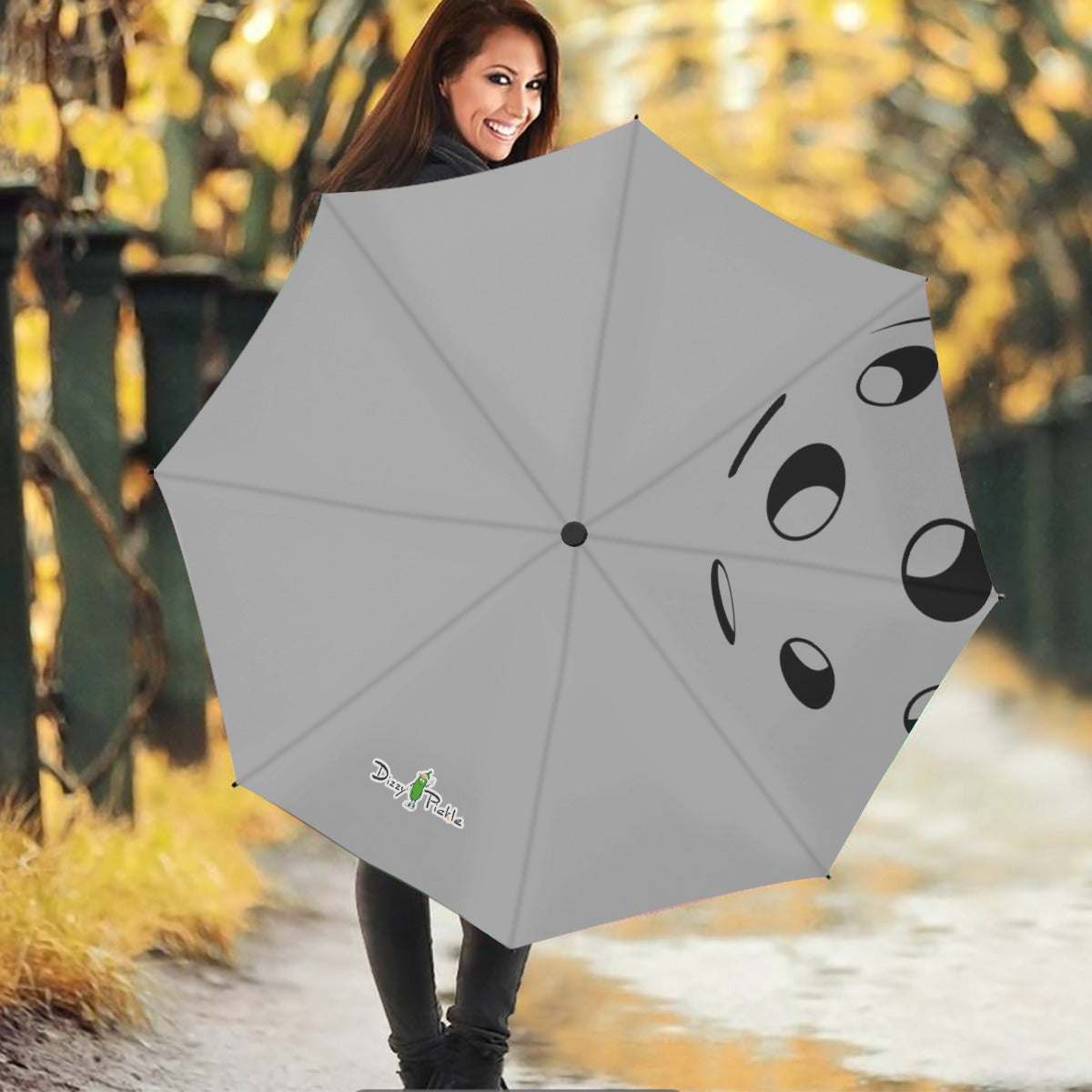 Dizzy Pickle Lisa GB Ball Pickleball Automatic Button Release Umbrella