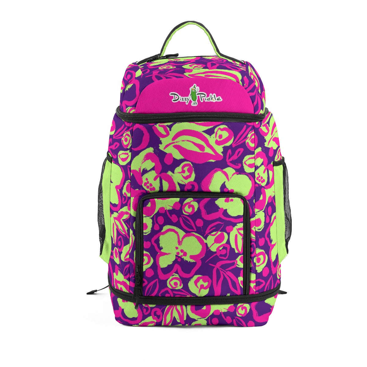 Dizzy Pickle Lesia PPG Blooms Large Courtside Pickleball Multi-Compartment Backpack with Adjustable Straps