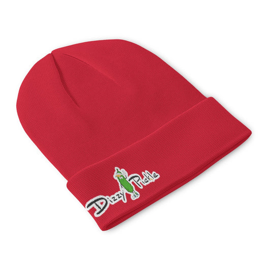 Dizzy Pickle DZY P Classic Red Unisex Knitted Beanie