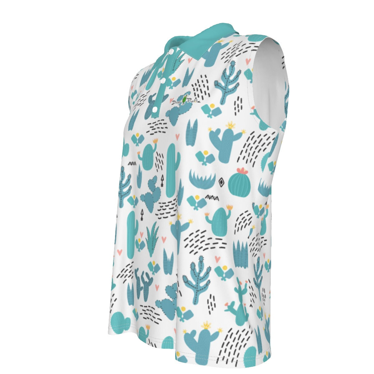 Dizzy Pickle Karen Women's Pickleball Sleeveless Polo Shirt