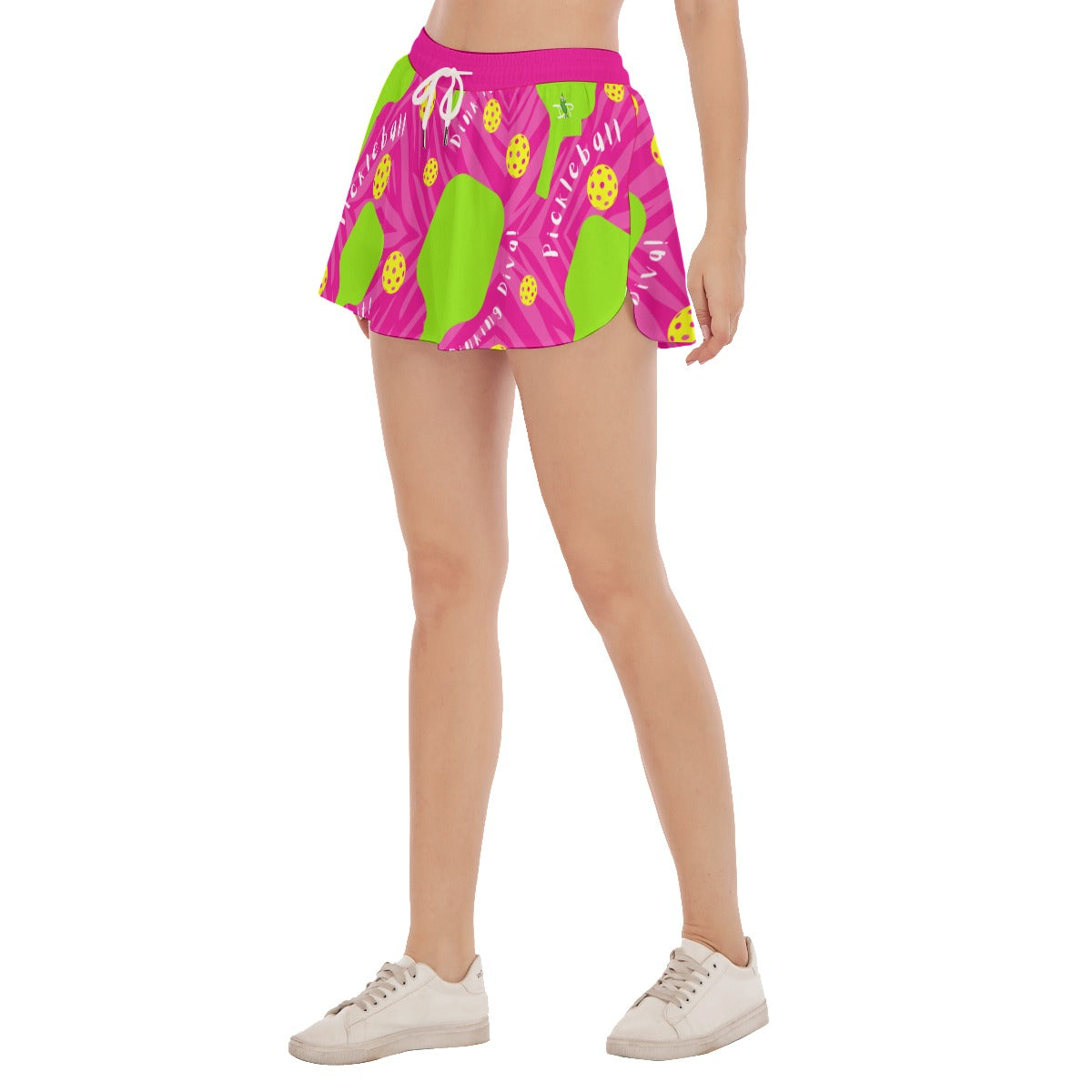 MEDIUM Dizzy Pickle Dinking Diva PG Women's Pickleball Sport Skorts with Inner Shorts