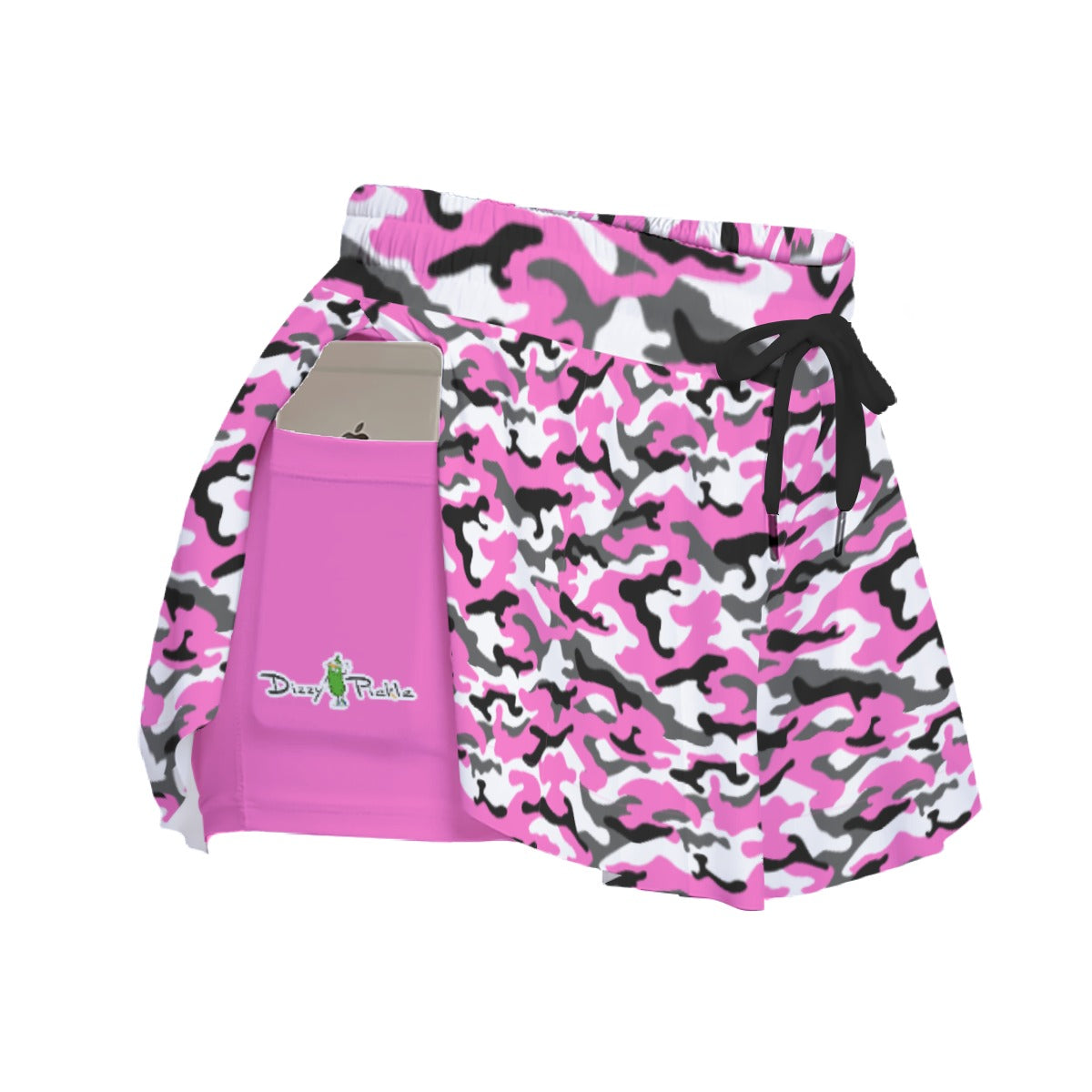 Dizzy Pickle Jan Pink Women's Pickleball Sport Culottes with Pockets