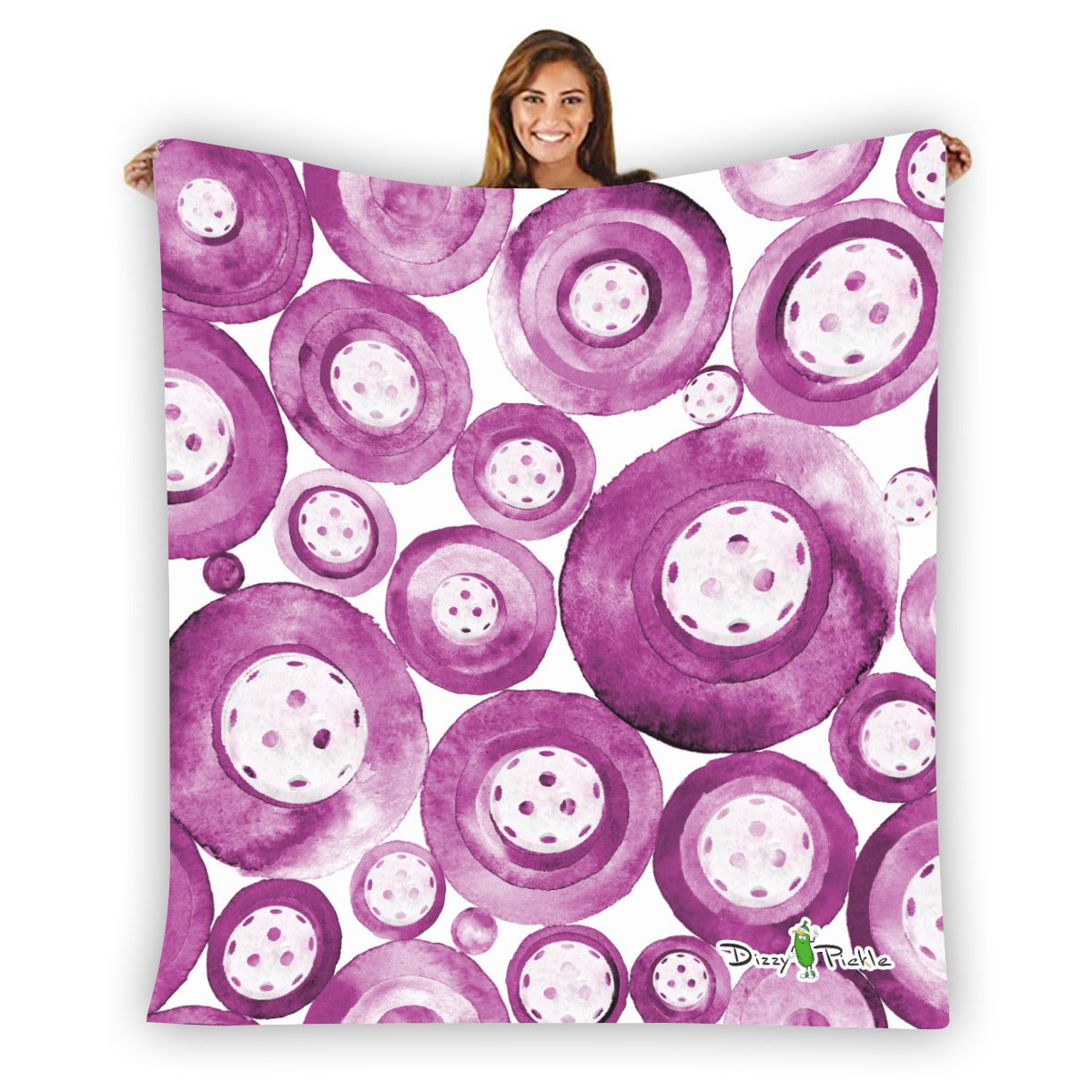 Dizzy Pickle Heidi MW Pickleball Courtside Flannel Blanket