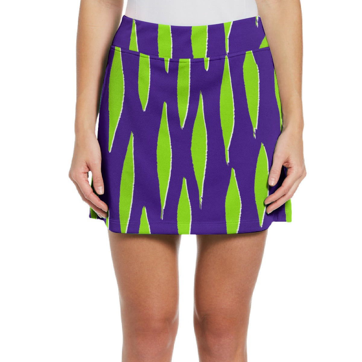 Dizzy Pickle Dinking Diva BP Drips Women's 17" Performance Pickleball Skort with Inner Shorts