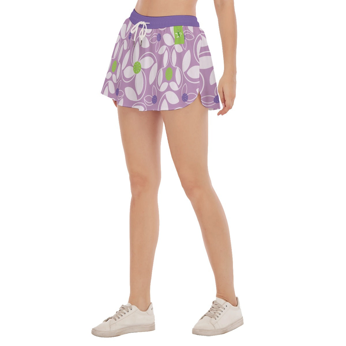 X-LARGE Dizzy Pickle Beth Women's Pickleball Sport Skorts with Split Sides and Coordinating Under Shorts