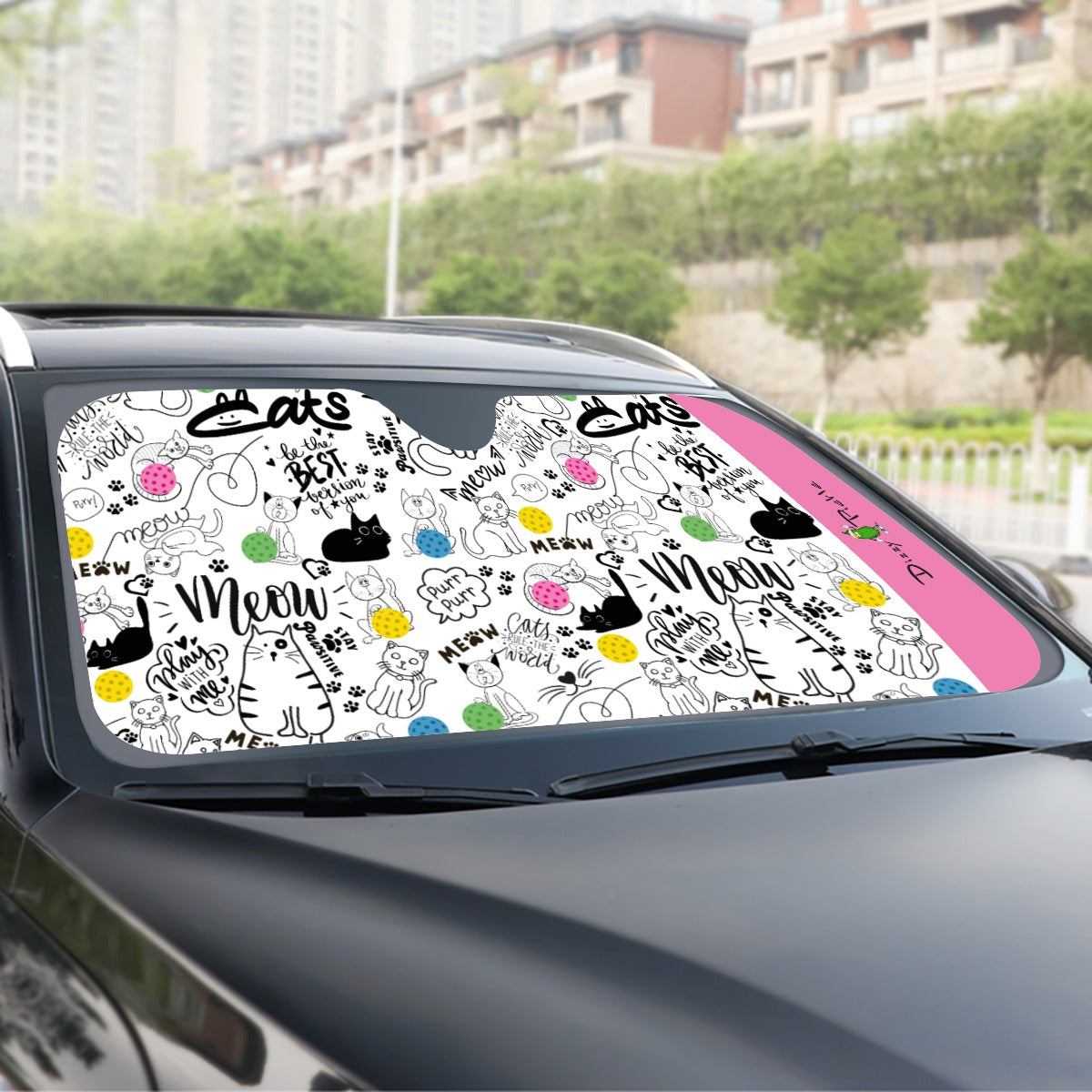 Dizzy Pickle Sassy Pickleball Windshield Sunshade