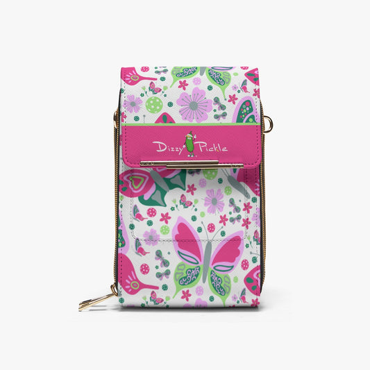 Dizzy Pickle Penny Butterflies PG Women's Pickleball Mobile Phone  Crossbody Bag