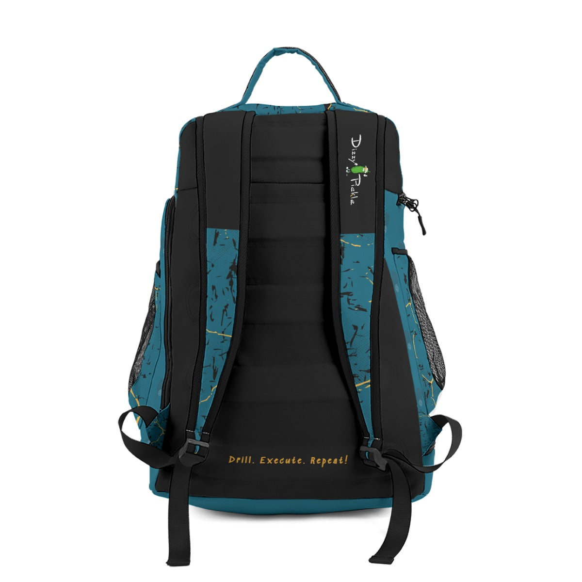 Dizzy Pickle Lynne Turquoise Large Courtside Pickleball Multi-Compartment Backpack with Adjustable Straps