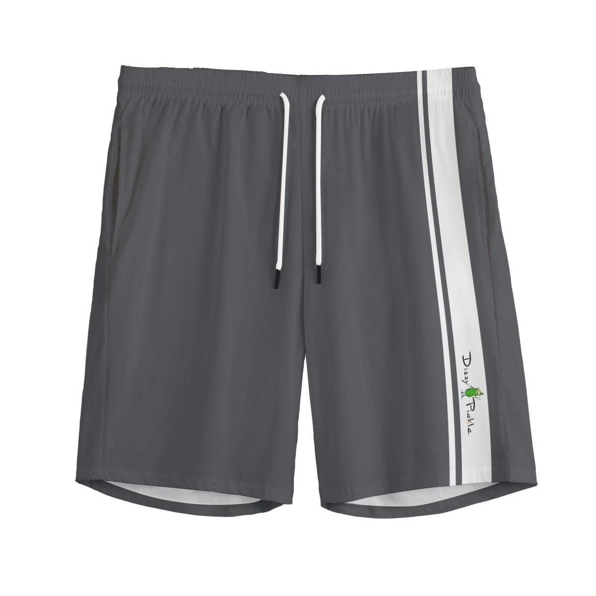 Dizzy Pickle 6Z8NF Dark Gray Men's Pickleball Performance Sports Shorts