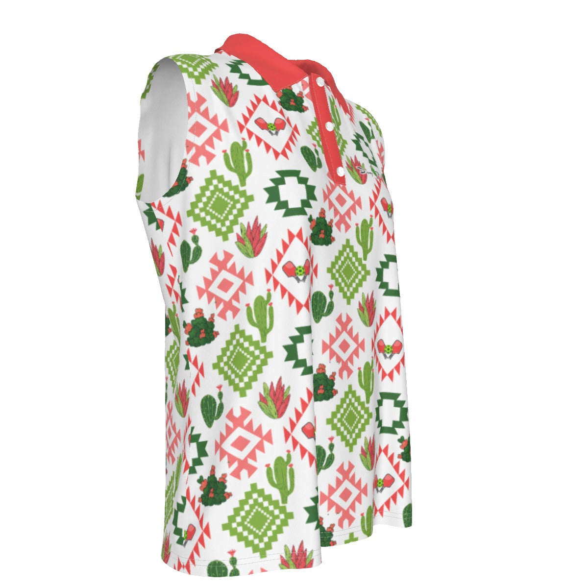 Dizzy Pickle Tammy PP2 Women's Pickleball Sleeveless Polo Shirt