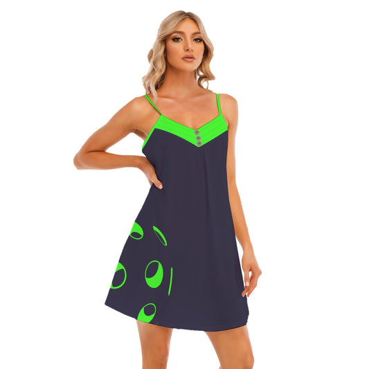 Dizzy Pickle Lisa NBG Pickleball V-Neck Sleeveless Cami Nightgown