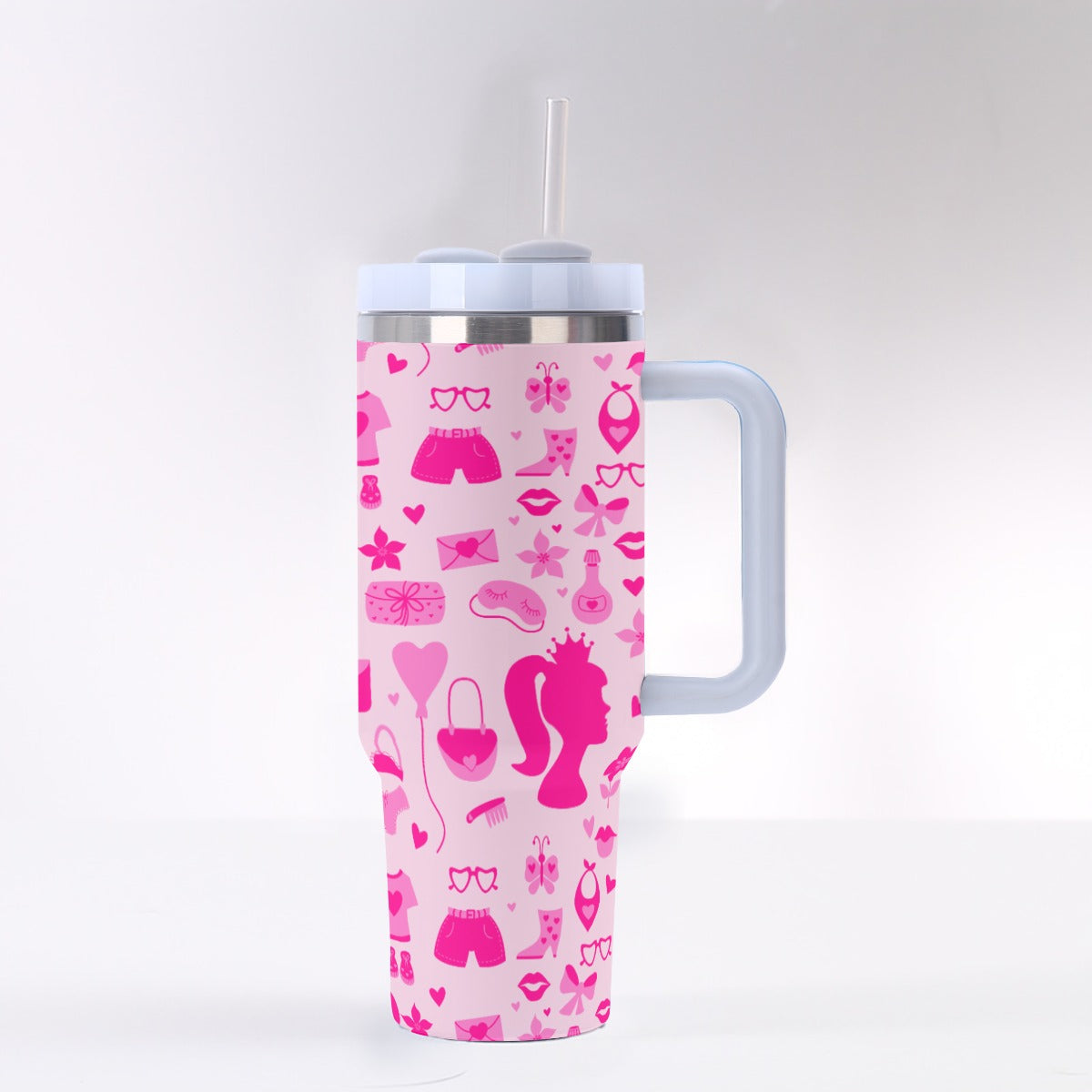 Dizzy Pickle Avery It's A Girl Thing 40 oz. Mega Pickleball Insulated Tumbler with Handle