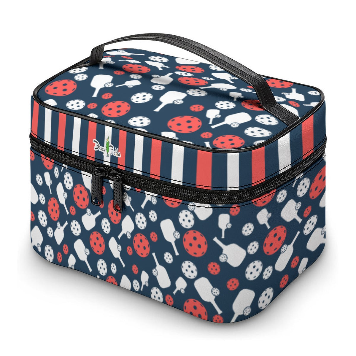 Dizzy Pickle Van Paddles and Balls Pickleball Travel Toiletry Bag