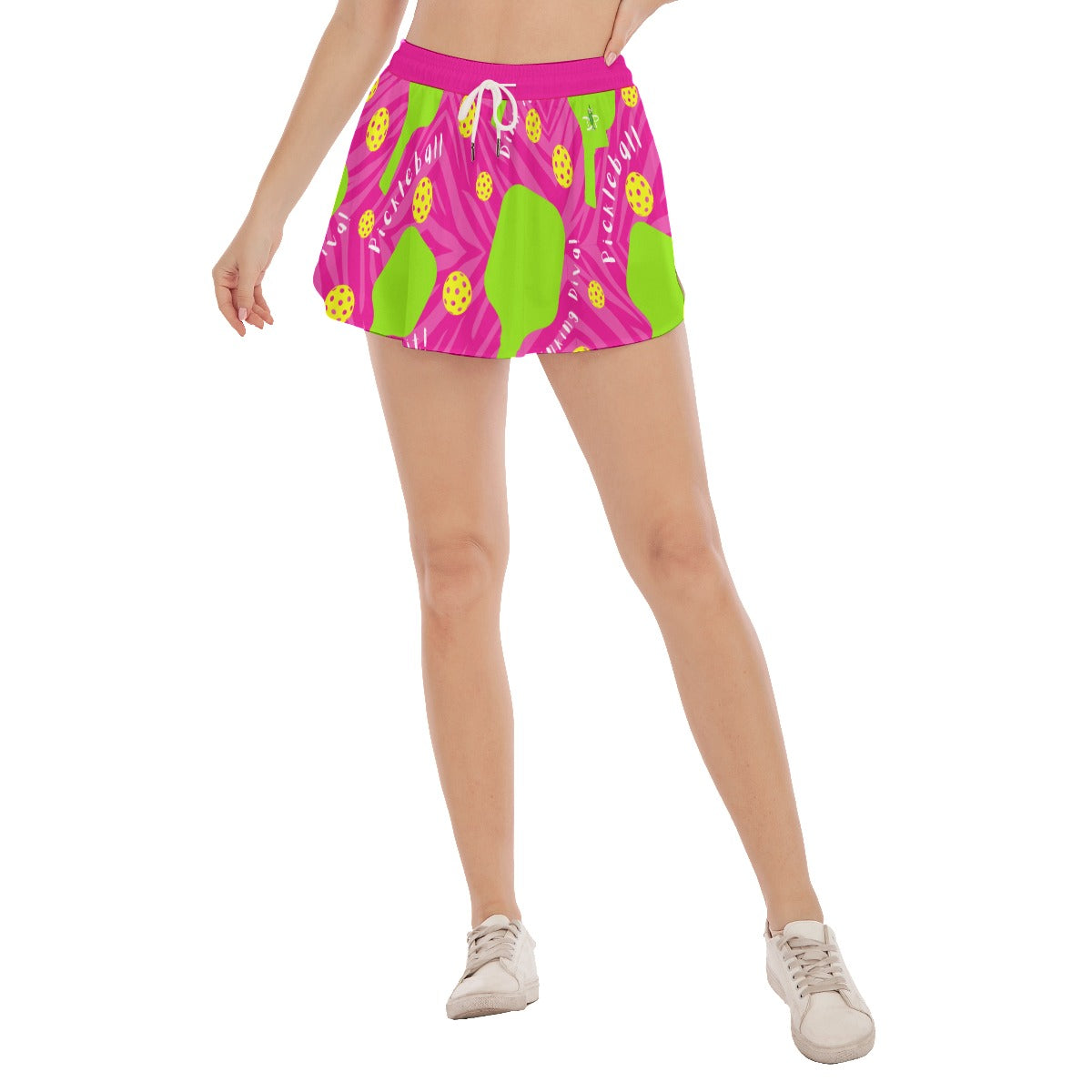 MEDIUM Dizzy Pickle Dinking Diva PG Women's Pickleball Sport Skorts with Inner Shorts