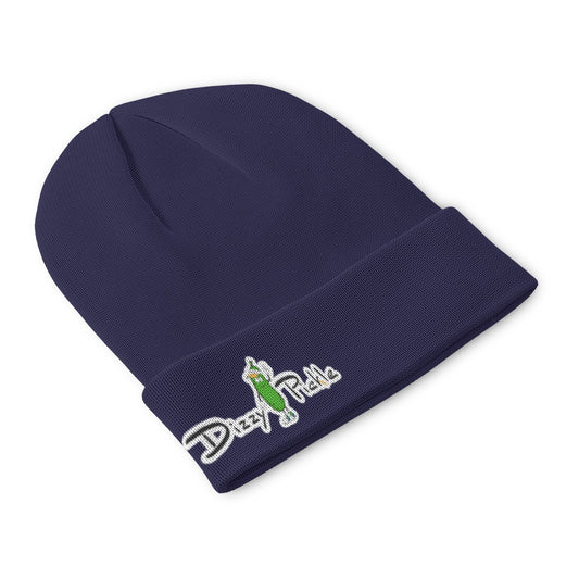Dizzy Pickle DZY P Classic Navy Blue Unisex Knitted Beanie