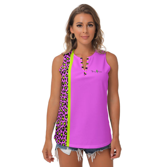 Dizzy Pickle Amber BPG Women's Pickleball Sleeveless V-Neck Top