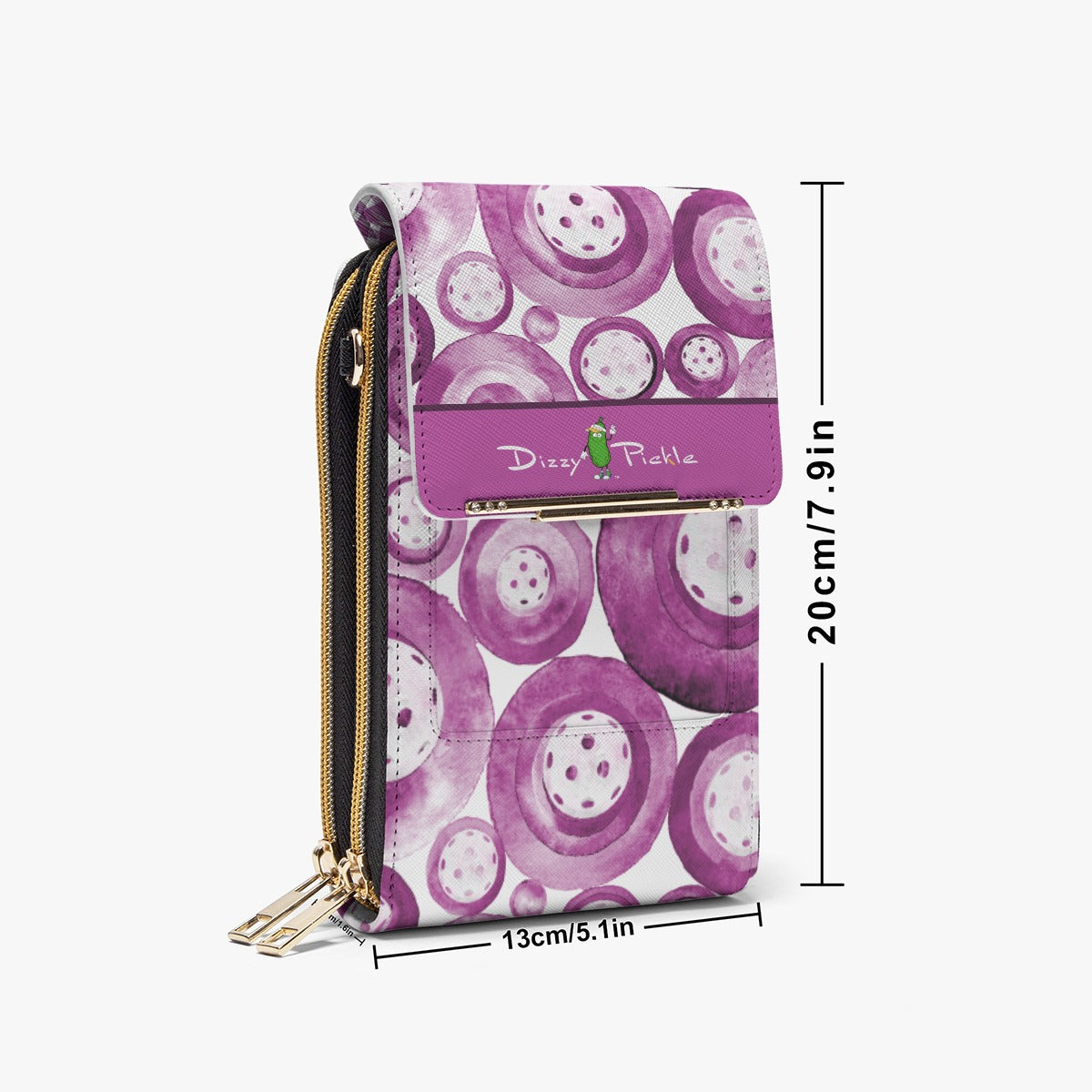 Dizzy Pickle Heidi MW Main Women's Pickleball Mobile Phone  Crossbody Bag