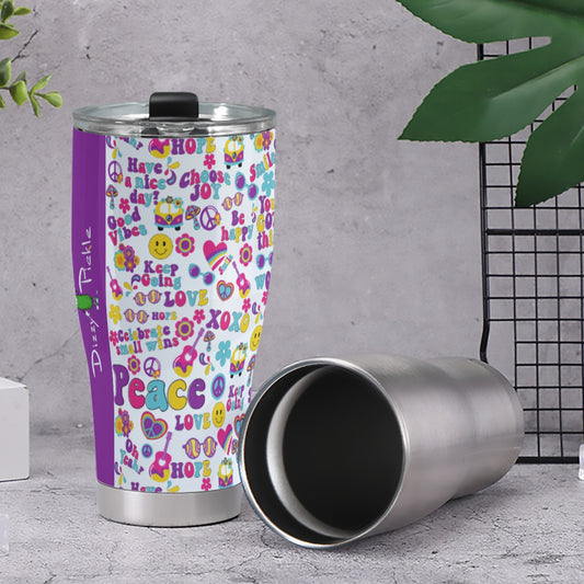 Dizzy Pickle Jenny Pickleball 30oz Insulated Tumbler 3.94"x7.87"x2.95"