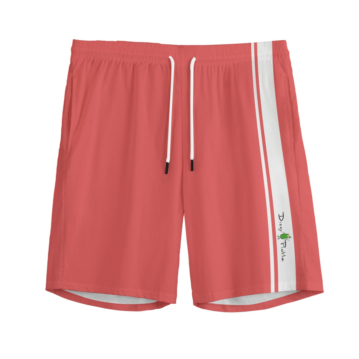 Dizzy Pickle 6Z8NF Dusky Peach Men's Pickleball Performance Sports Shorts