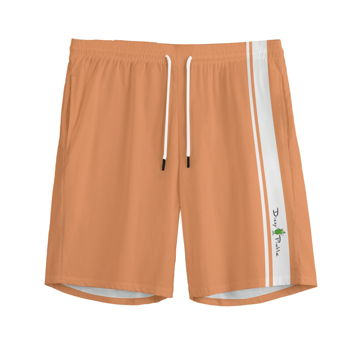 Dizzy Pickle 6Z8NF Light Salmon Men's Pickleball Performance Sports Shorts