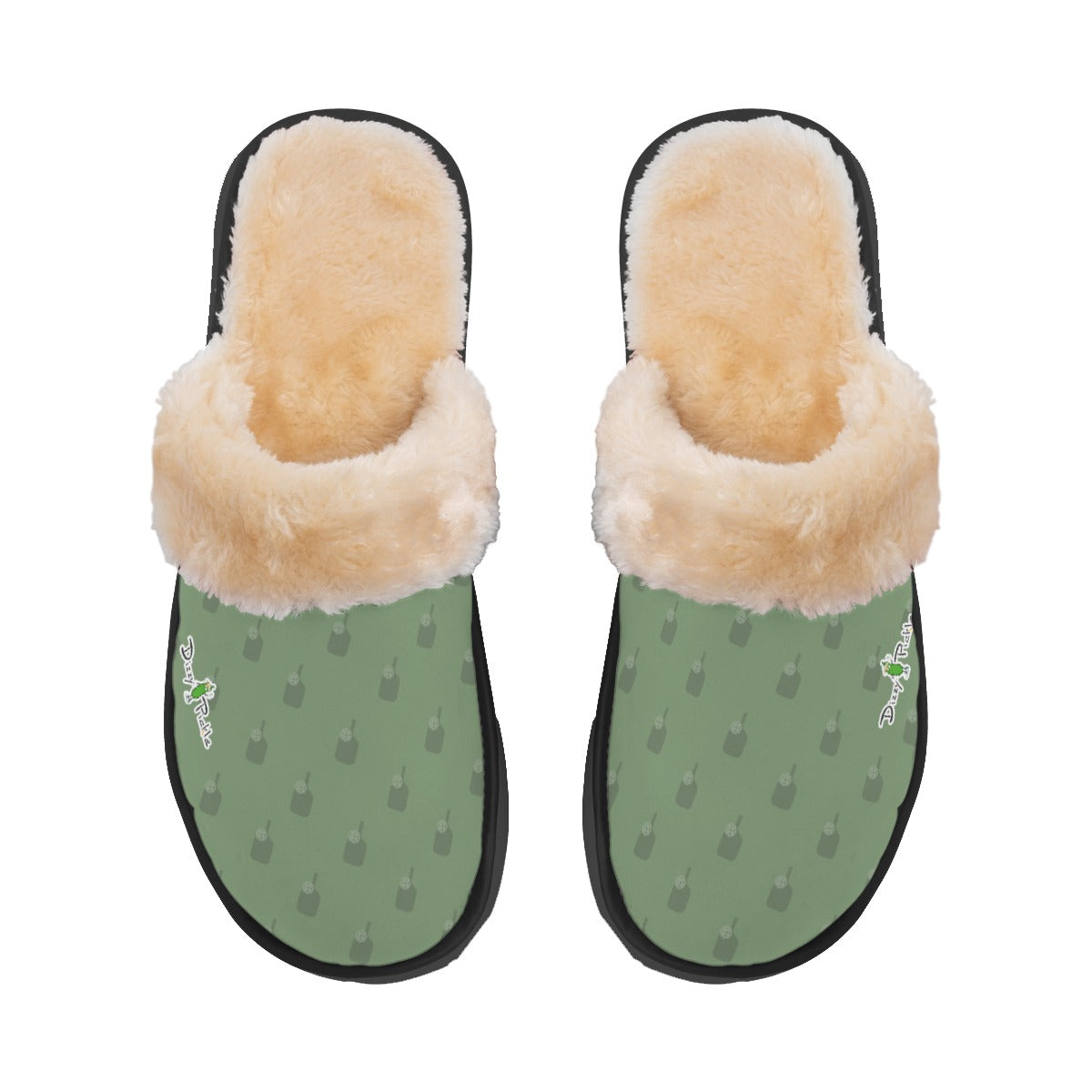 Dizzy Pickle Lynne Sage Paddles Women's Pickleball Plush Slippers
