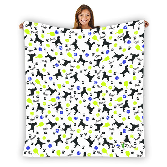 Dizzy Pickle Connie Pickleball Courtside Flannel Blanket