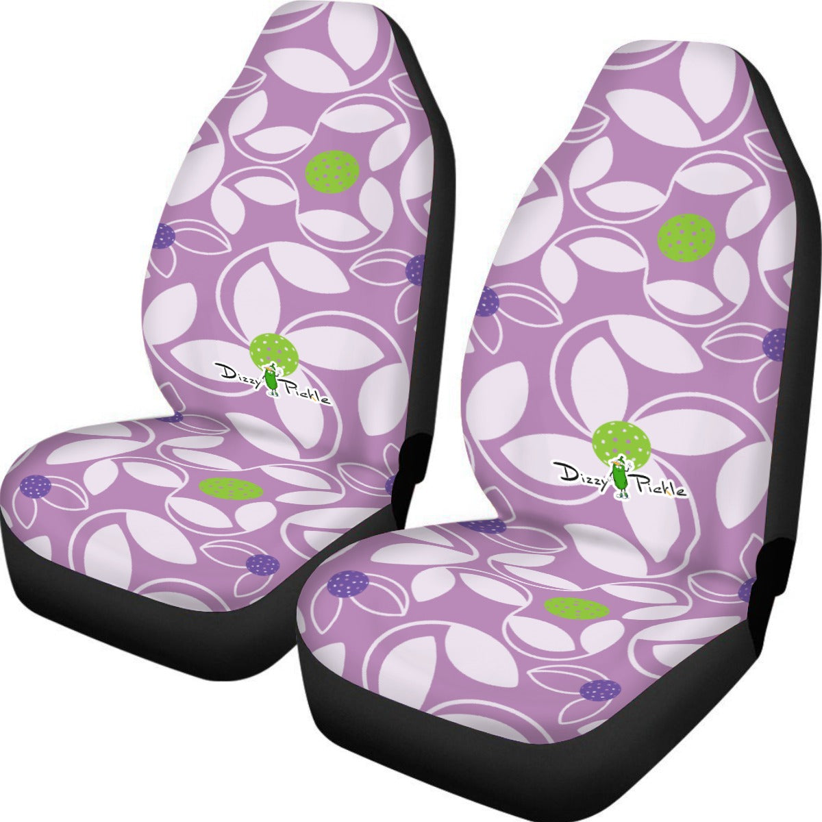 Dizzy Pickle Beth Lavender Universal Car Seat Cover (Includes a pair of seat covers.)