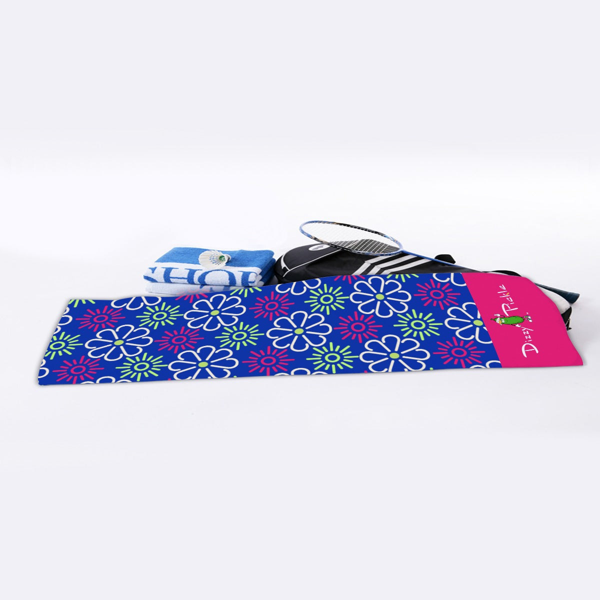 Dizzy Pickle April Royal Blue Pickleball Cooling Sports Towel