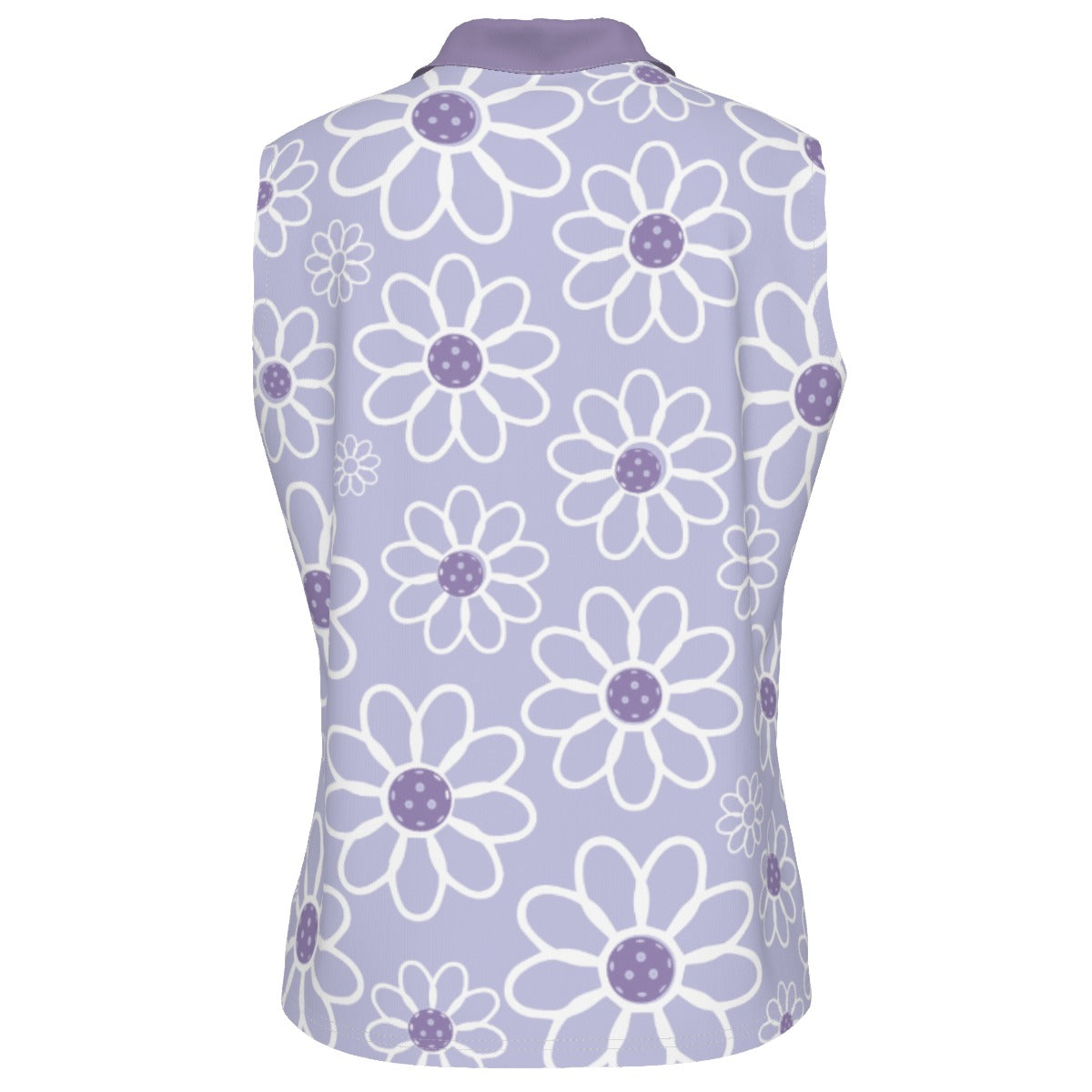 Dizzy Pickle Sophie Blooms Women's Pickleball Sleeveless Polo Shirt