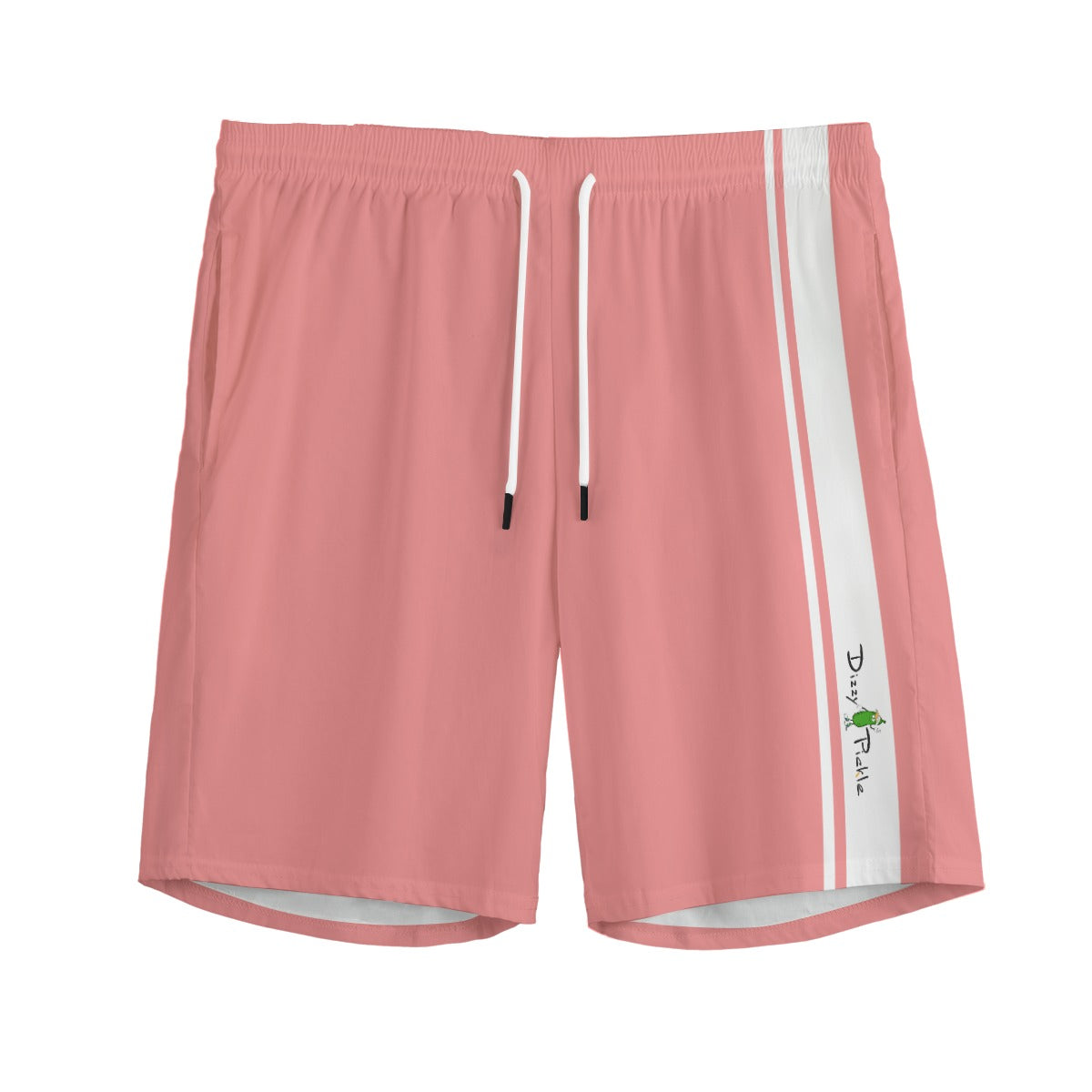 Dizzy Pickle 6Z8NF Peach Men's Pickleball Performance Sports Shorts