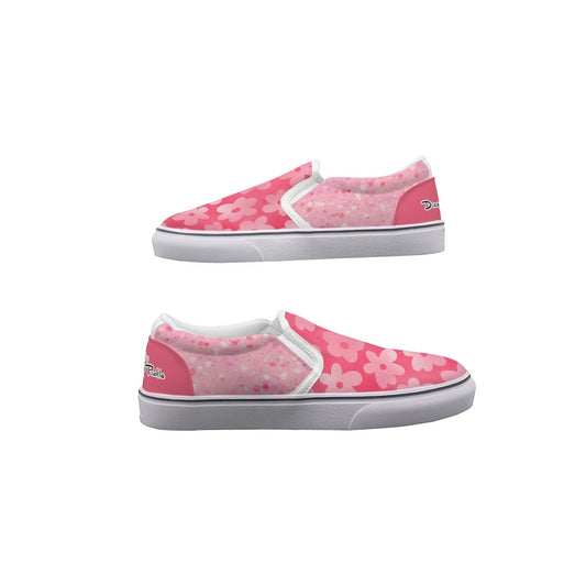 Dizzy Pickle Adleigh Blooms/Bubbles Women's Casual Slip-On Canvas Shoes