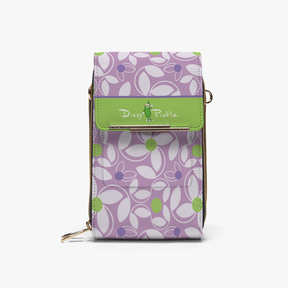 Dizzy Pickle Beth Lavender Women's Pickleball Mobile Phone  Crossbody Bag